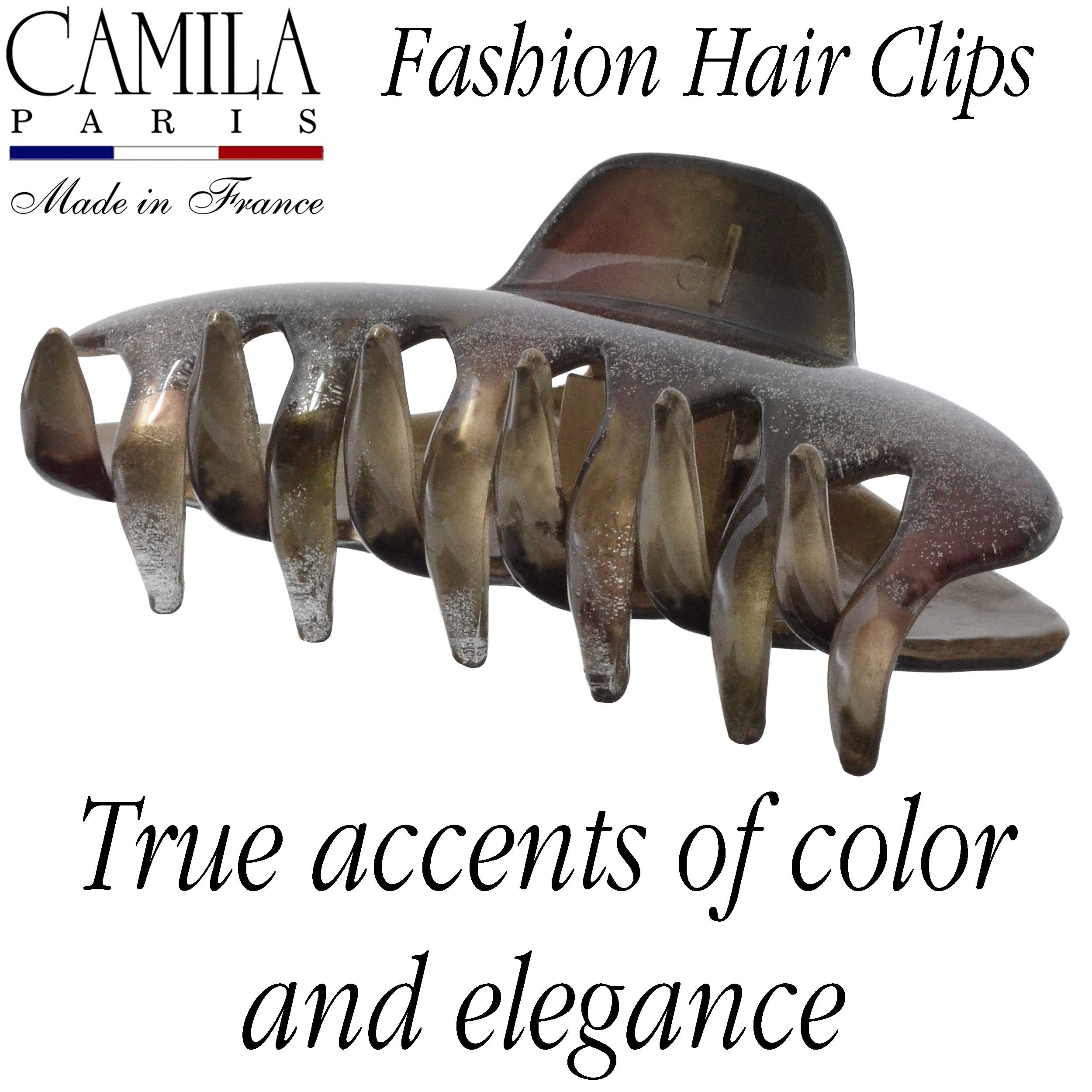 Hand Painted Hair Clip - Pétale