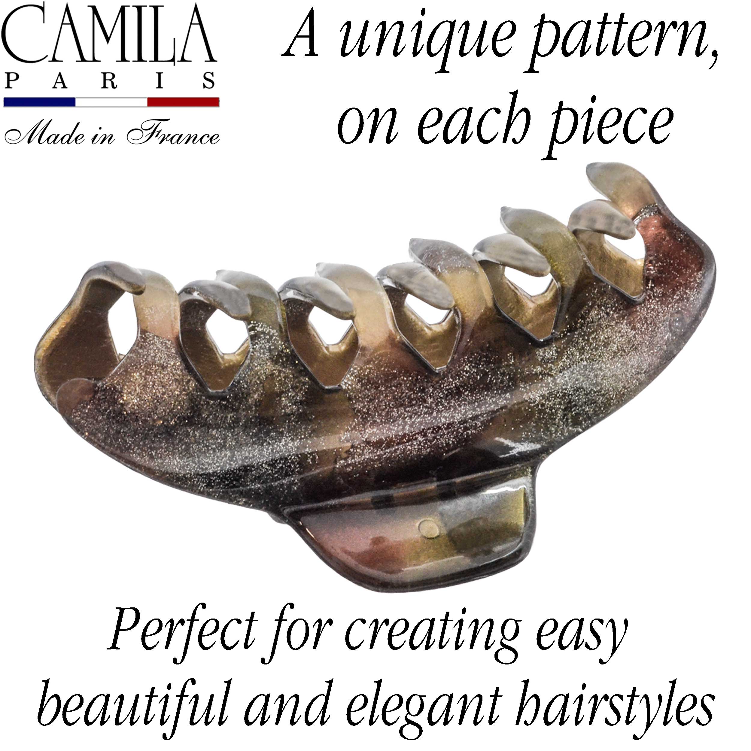 Hand Painted Hair Clip - Pétale