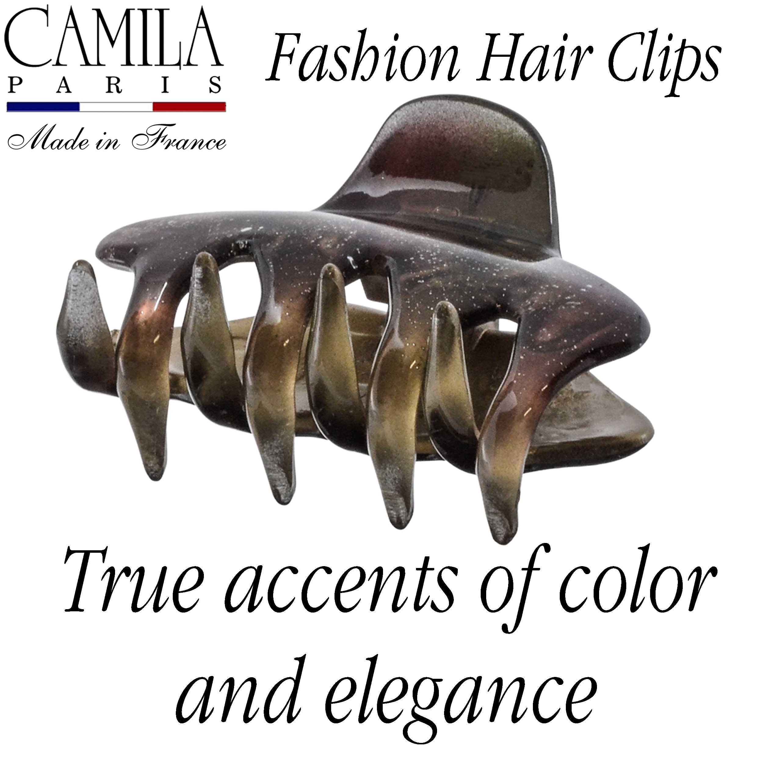 Hand Painted Hair Clip - Pétale