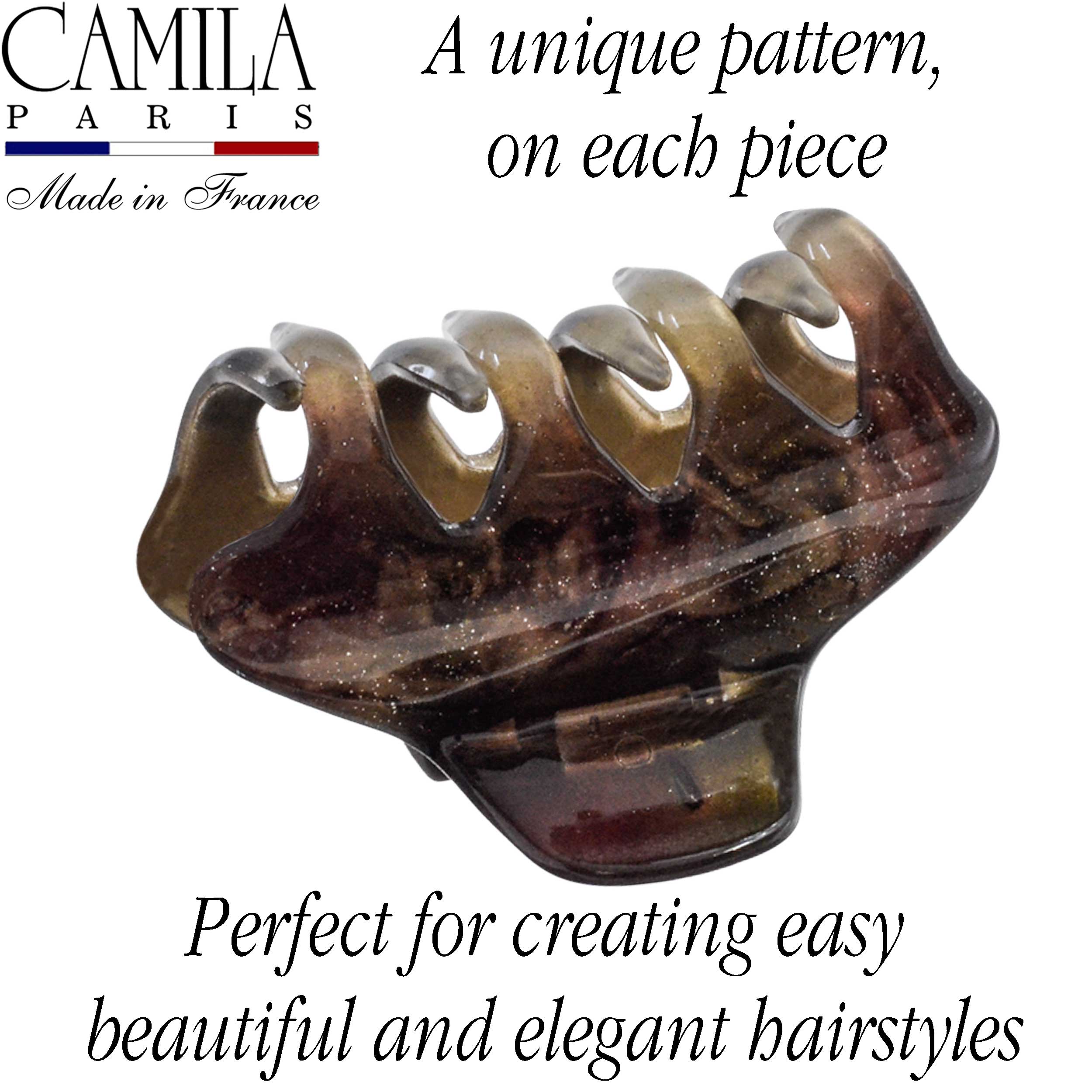 Hand Painted Hair Clip - Pétale