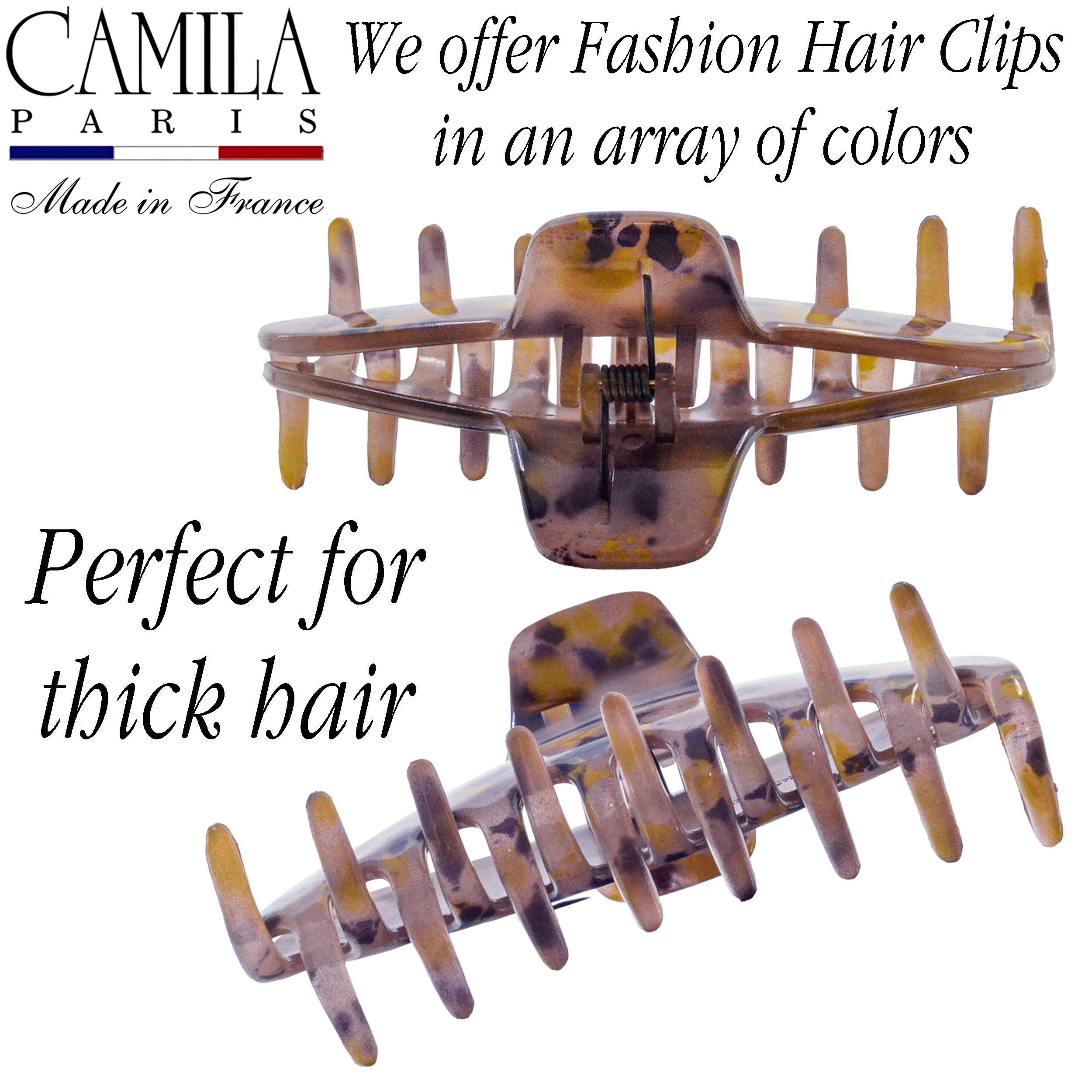 Décor Volume Hair Clip - Améthyste