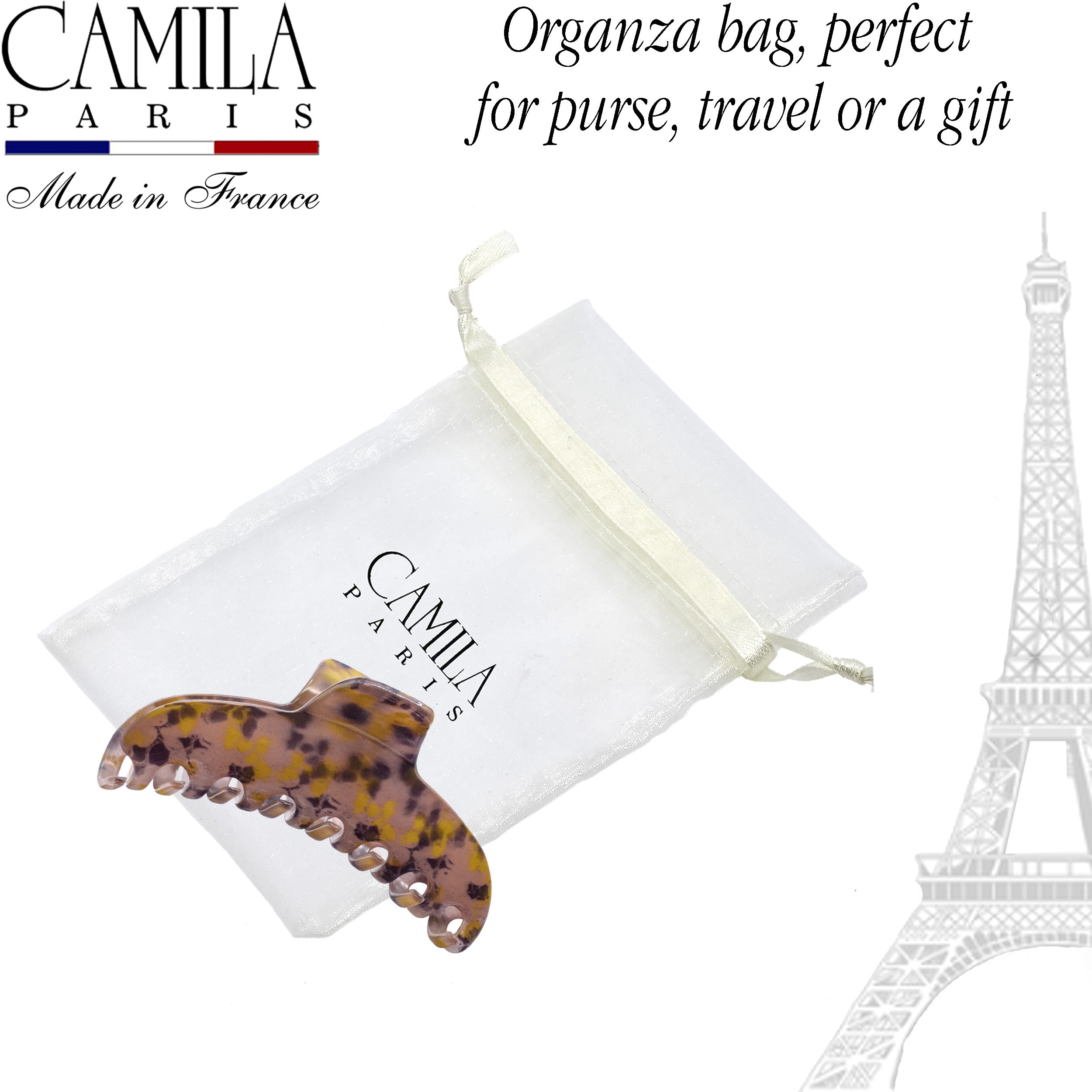 Décor Volume Hair Clip - Améthyste
