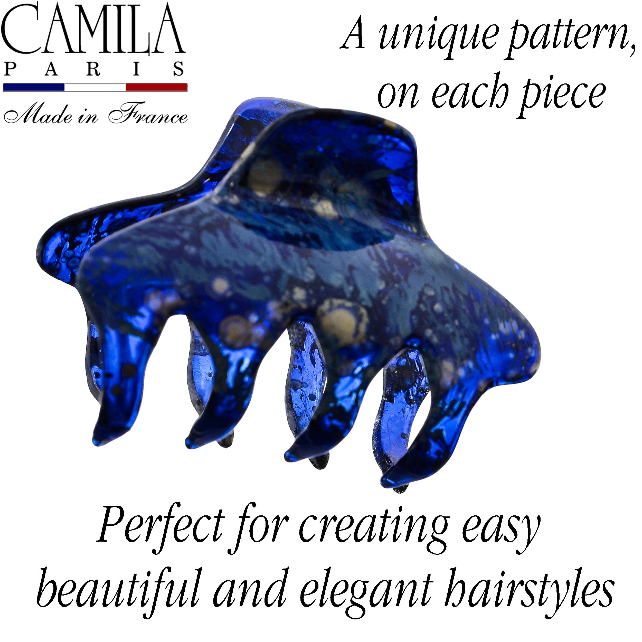 Hand Painted Hair Clip - Pétale