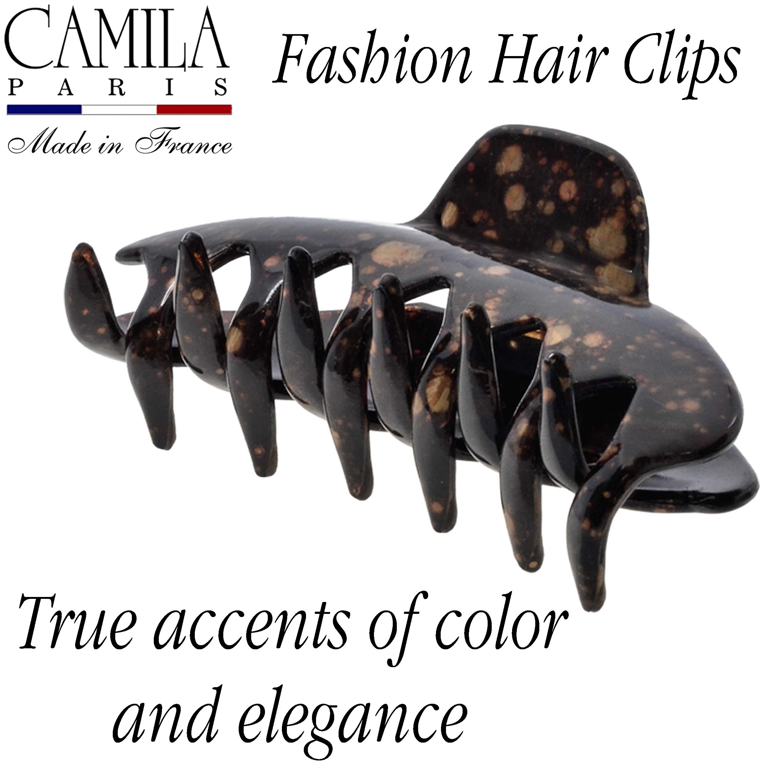 Hand Painted Hair Clip - Pétale