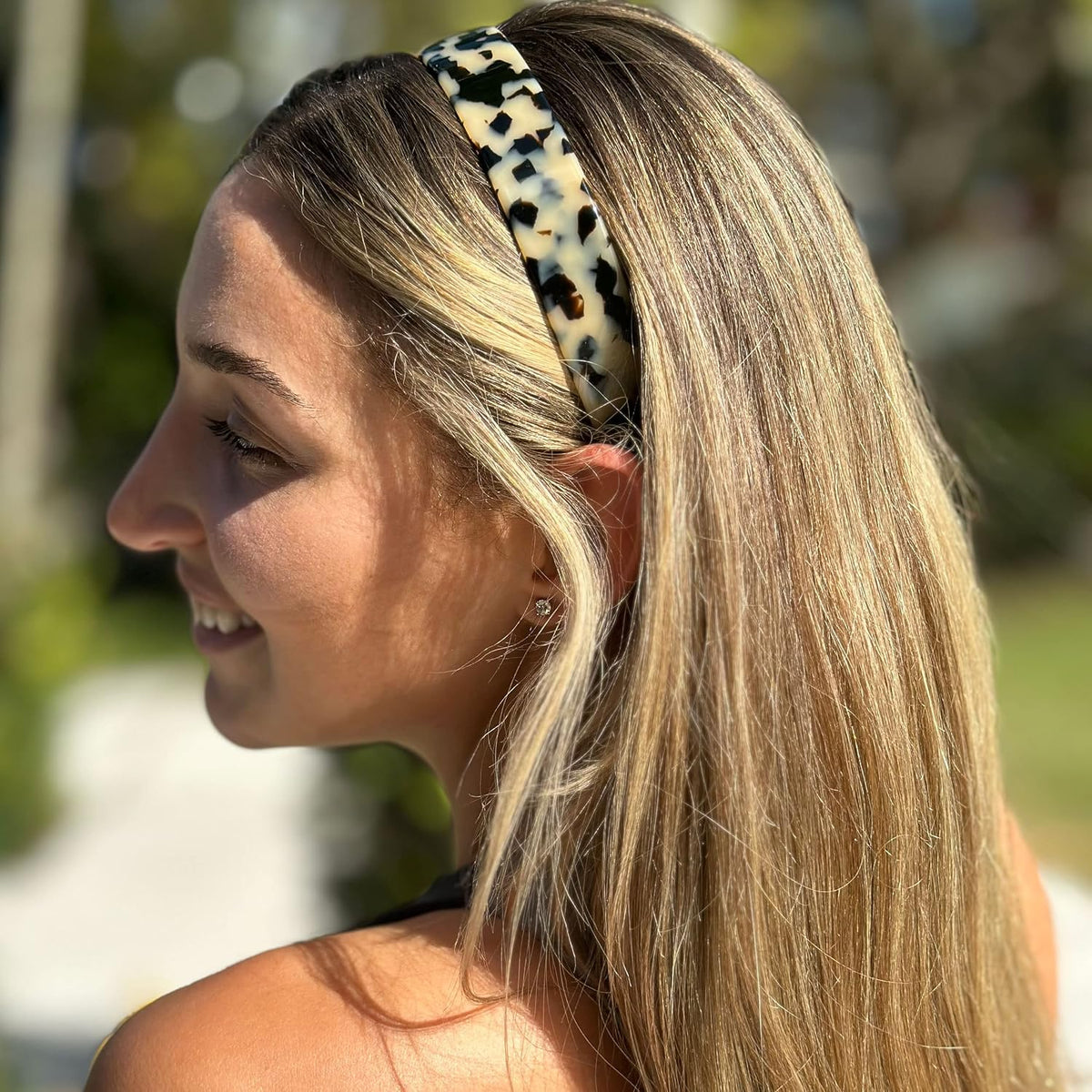 French Classic Flat Flexible Headband 1.2"