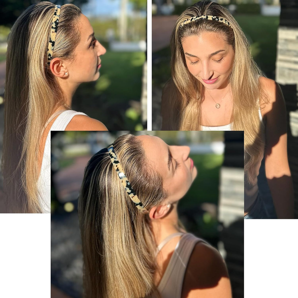 Camila Paris Classic Flat Flexible Headband 0.5"