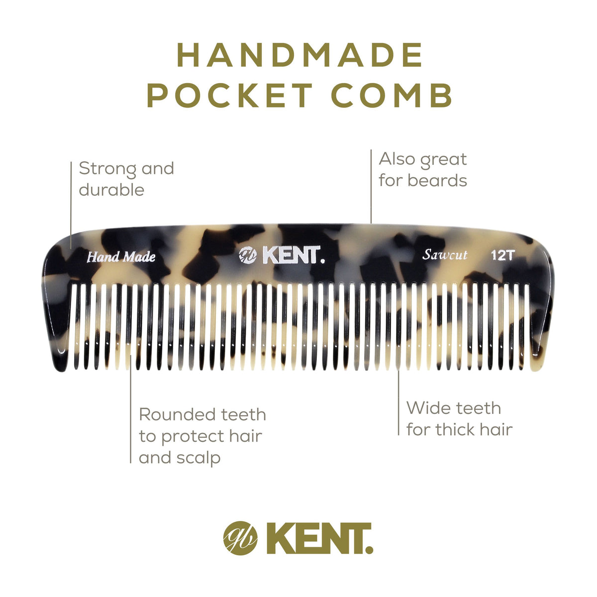 Buy Kent MS23D Finest Men's Military Style Hair Brush - Satin and Beechwood  Travel Size Base, Soft Pure White Natural Boar Bristle Ideal for Fine or  Thinning Hair and Sensitive Scalps Online