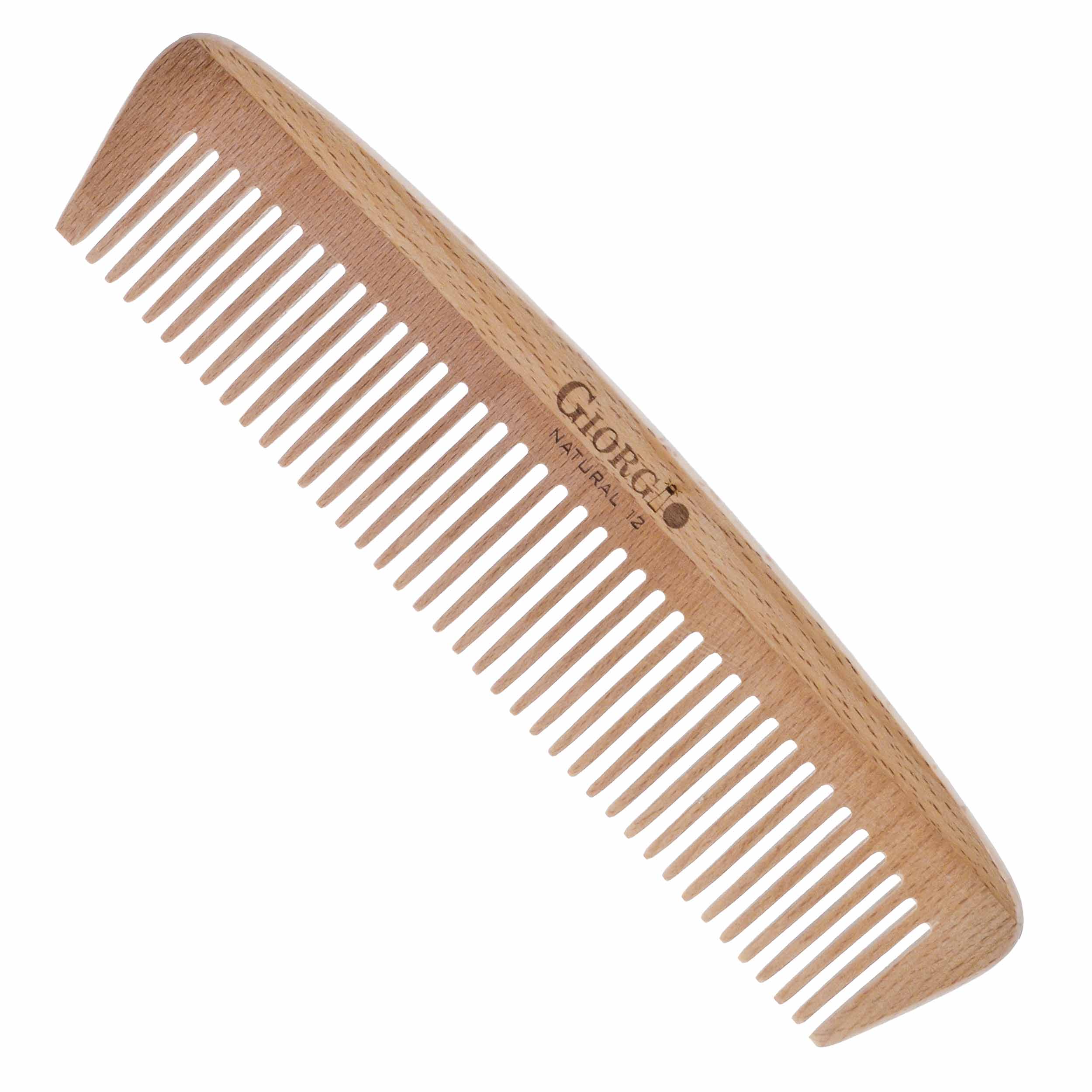 7.85" Wide Tooth Wooden Detangling Comb