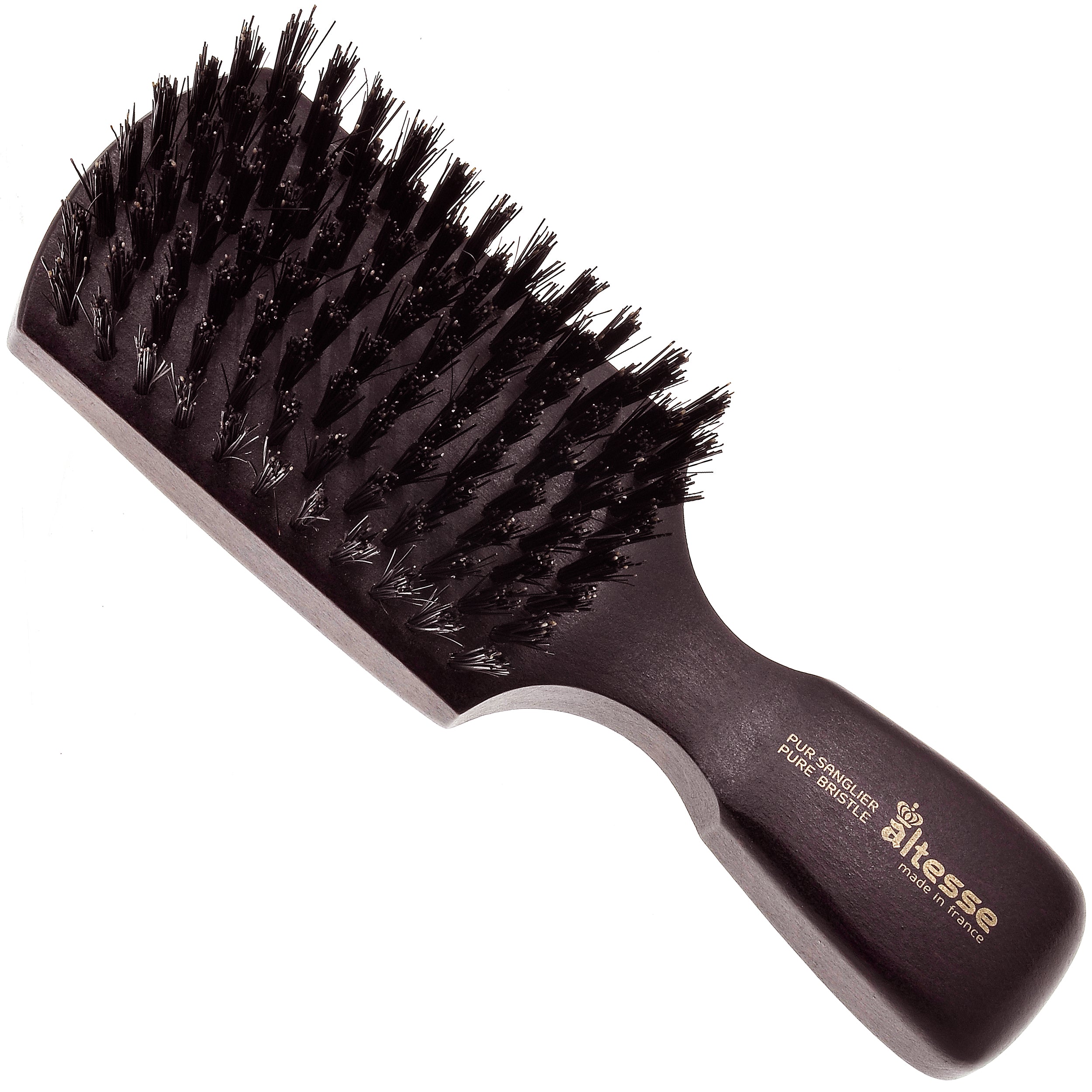 Altesse Boar Bristle Hair, Beard, and Mustache Club Brush