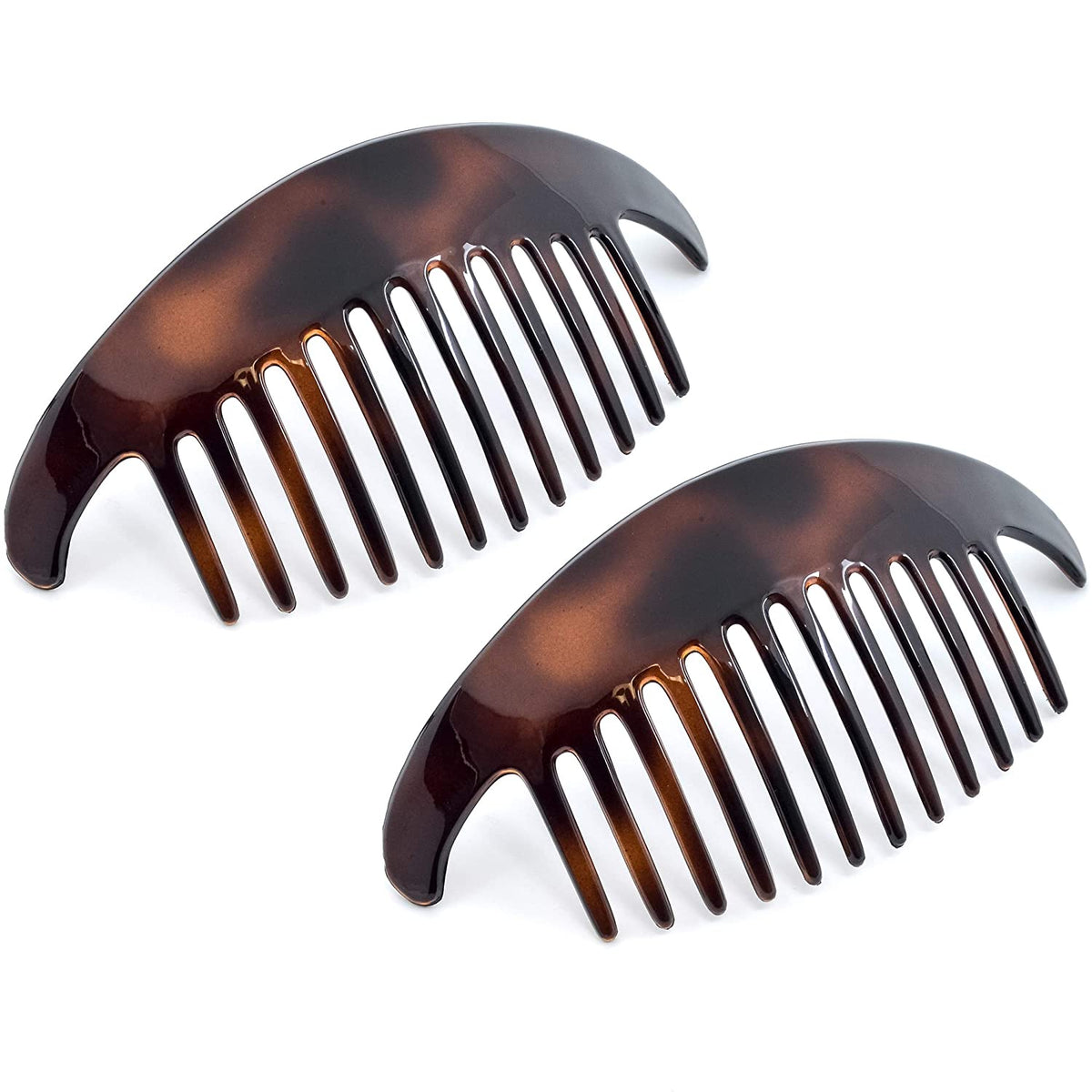 Must Have Side Combs X2 by Plain Jane Ladies Hair Combs Tortoiseshell Hair  Comb Acrylic French Hair Combs Black Hair Combs 