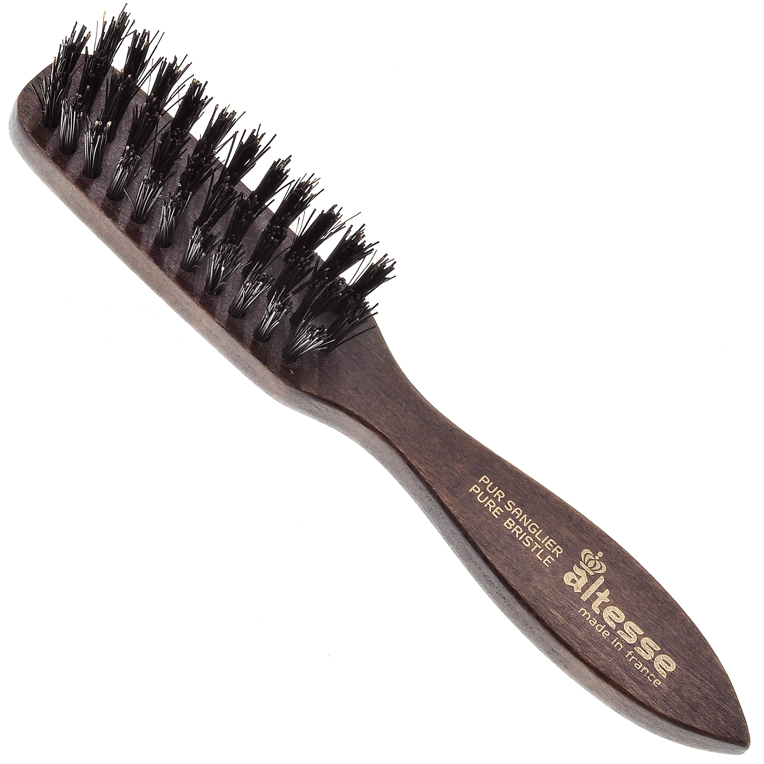 Altesse Boar Bristle Pocket Beard and Mustache Brush (5.5")