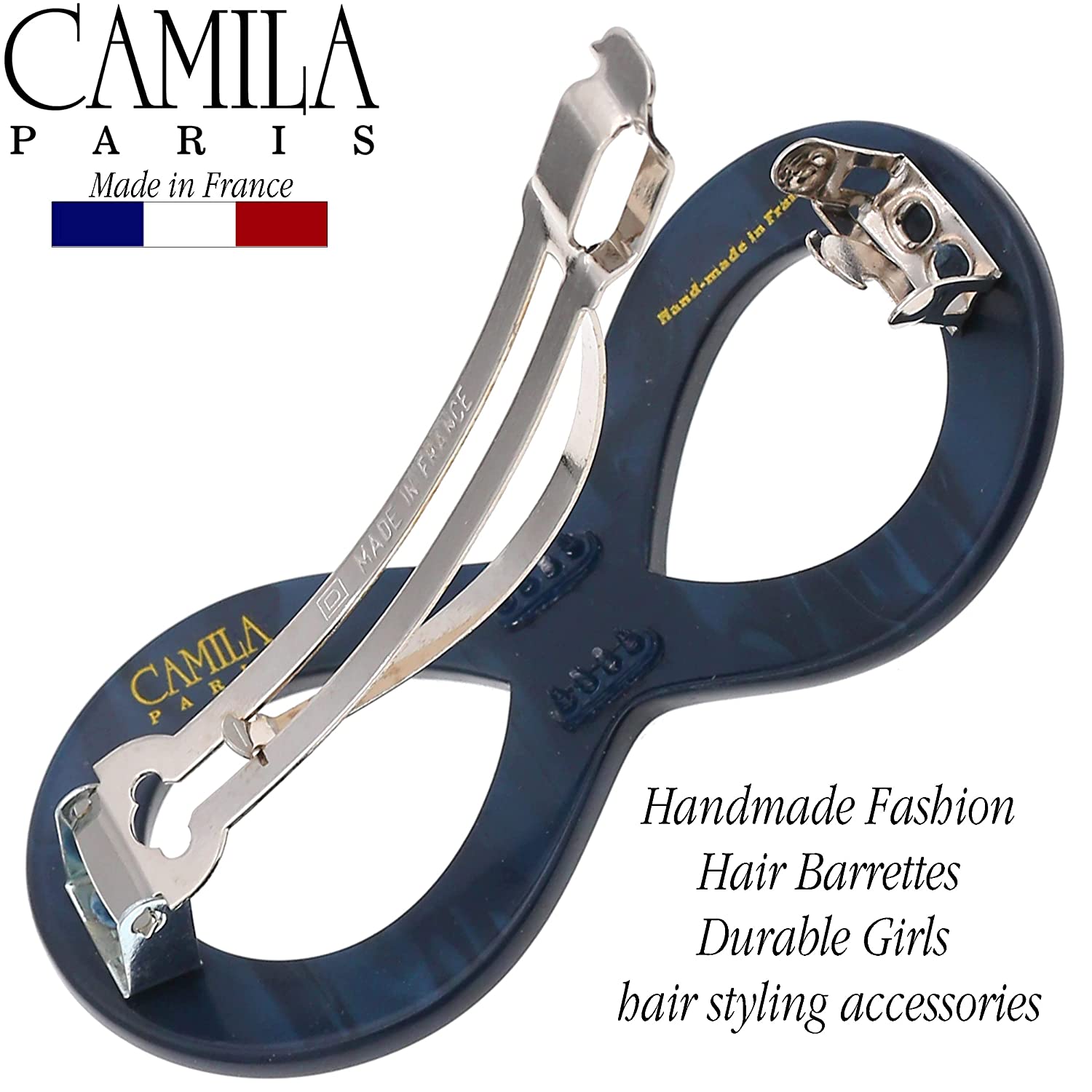 Camila Paris Hair Barrettes Handmade Infinity