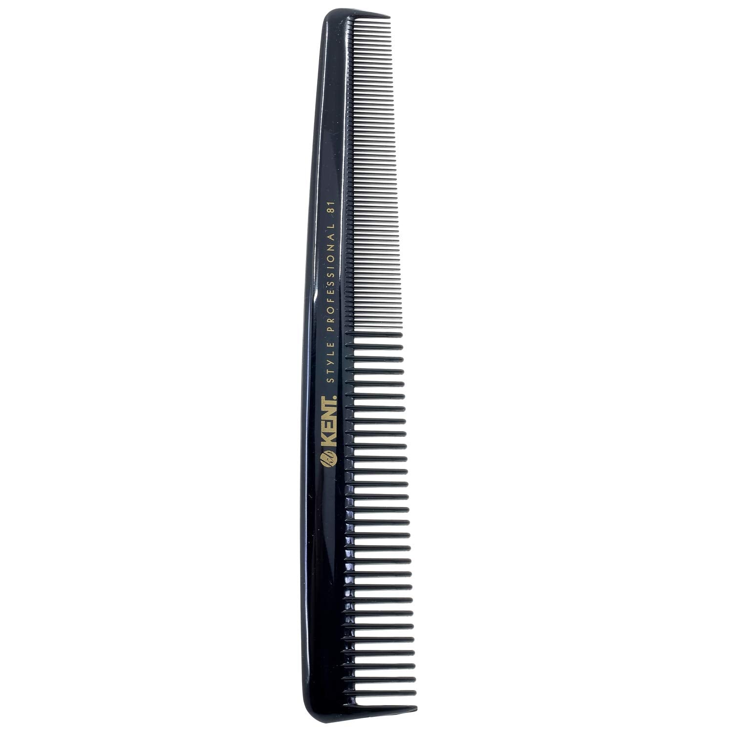 Kent SPC81 Professional Cutting Comb with Coarse and Fine Shallow Teeth (184mm)