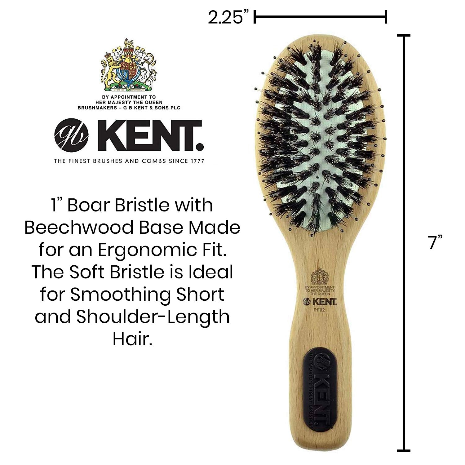 Kent NS02 Hair Brush