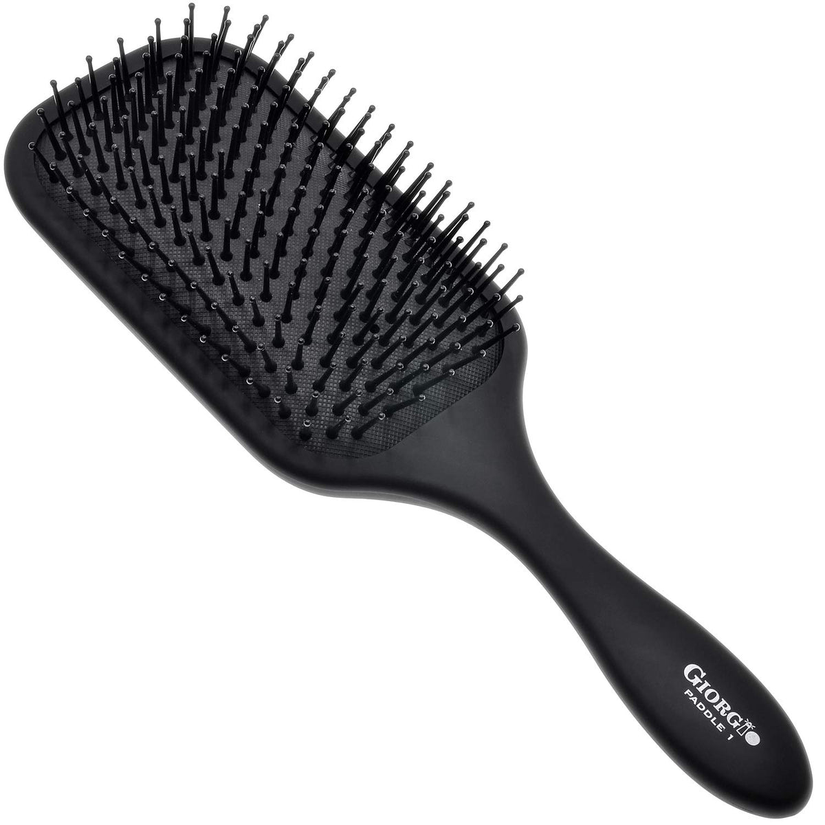 Black Ice Beard Soft Horse Tail Hair Palm Brush