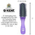 Kent Airhedz Glo Half-Radial 9 Row Hair Brush