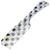 Polka Dot Wide Tooth Detangling Comb with Handle