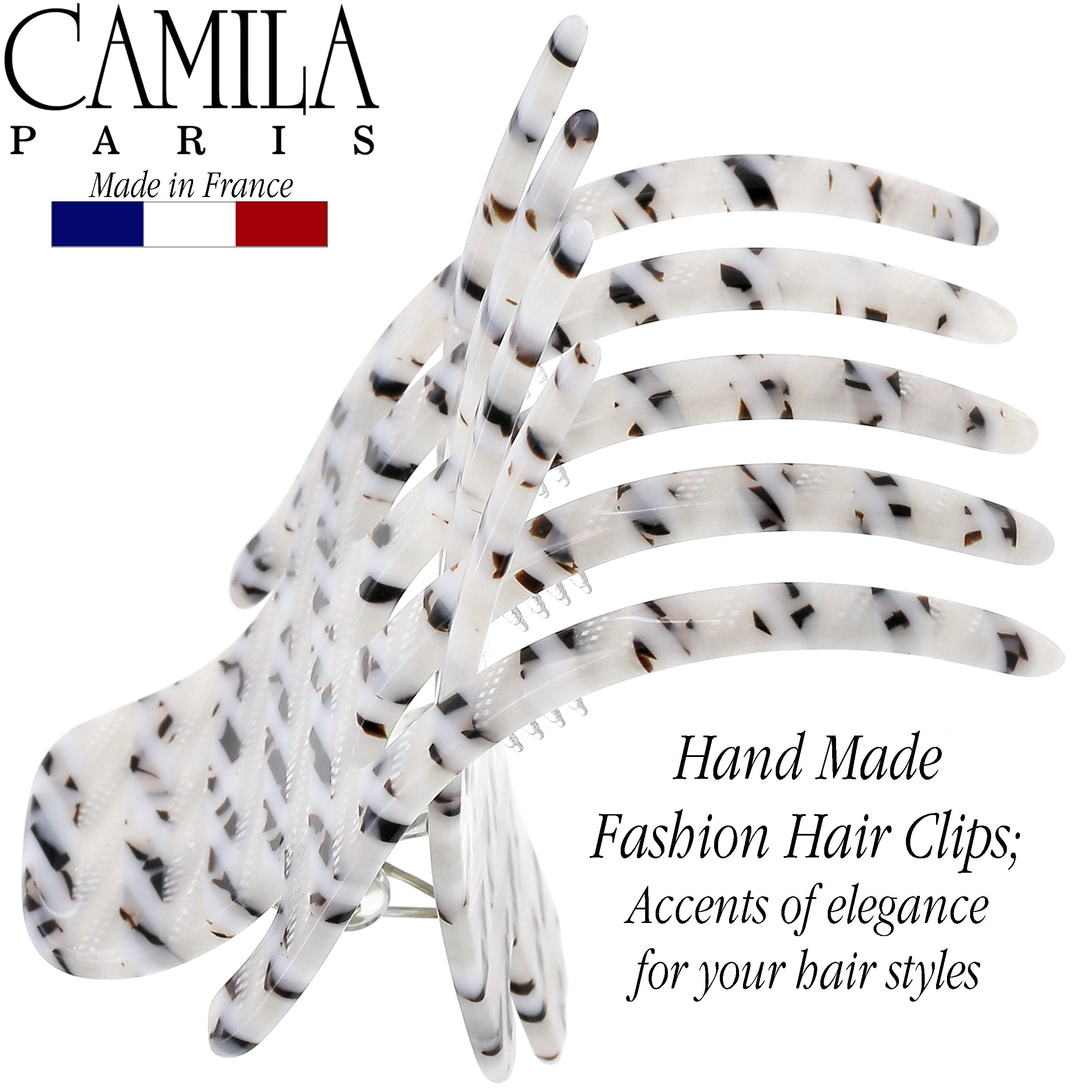 Camila Paris CP3472 French Hair Clip for Women, Hand-Made  display picture 1