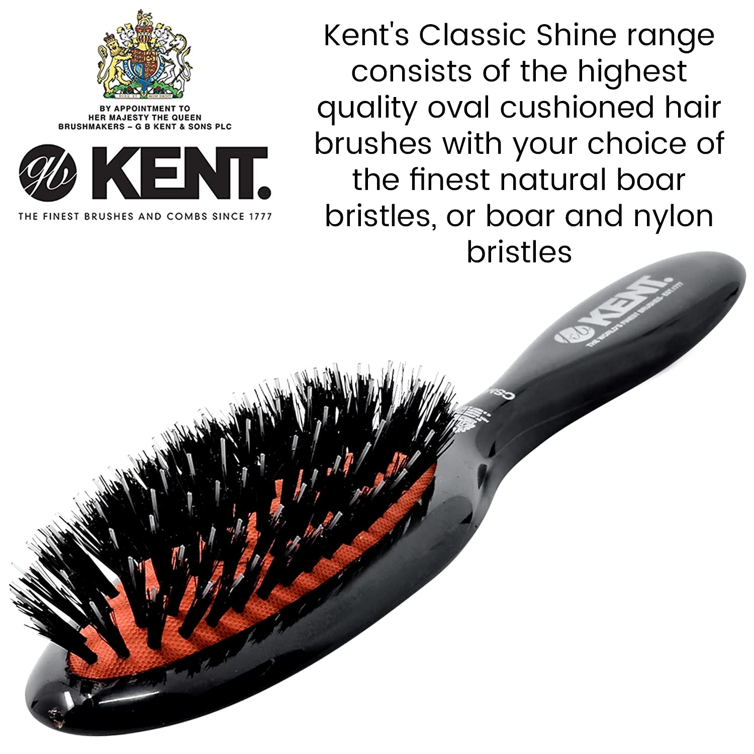 Traditional Nylon Bristle Brush Salon Brush Hair Brush Detangling