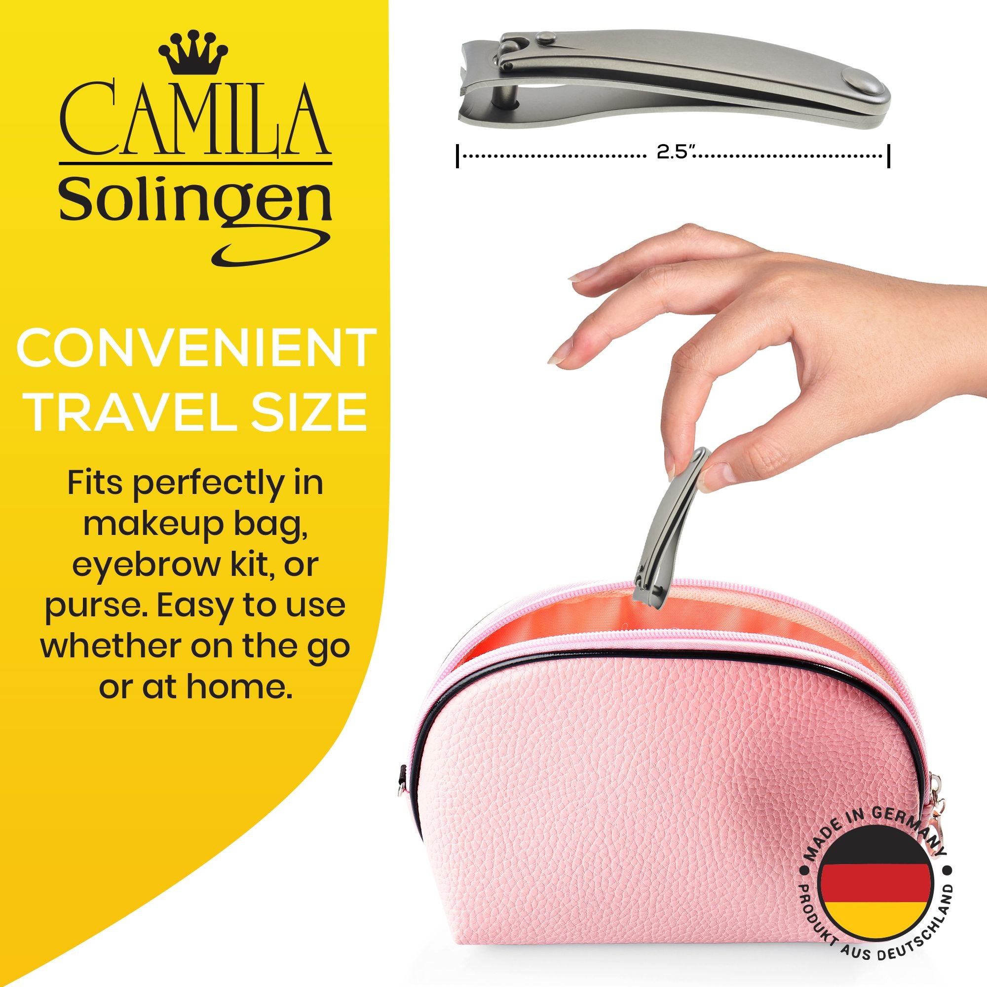 Camila Solingen CS08 4 Professional Nail Cuticle Trimmer from