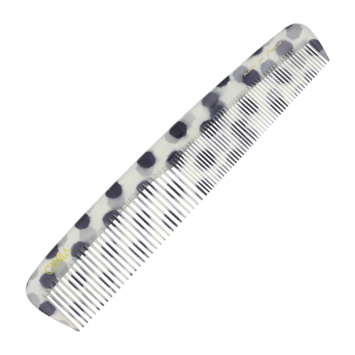 Polka Dot Fine Tooth and Wide Tooth Dresser Comb