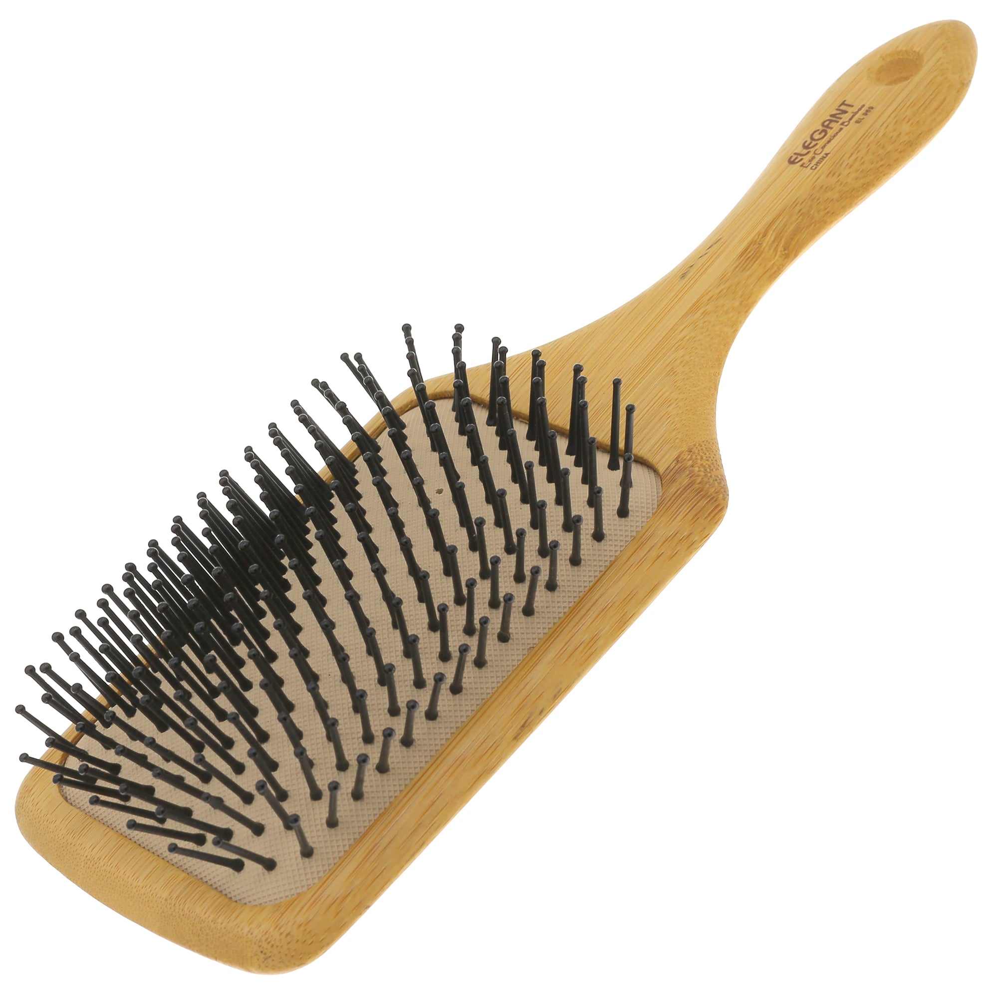 Nylon Bristle Wooden Cushioned Paddle Hair Brush