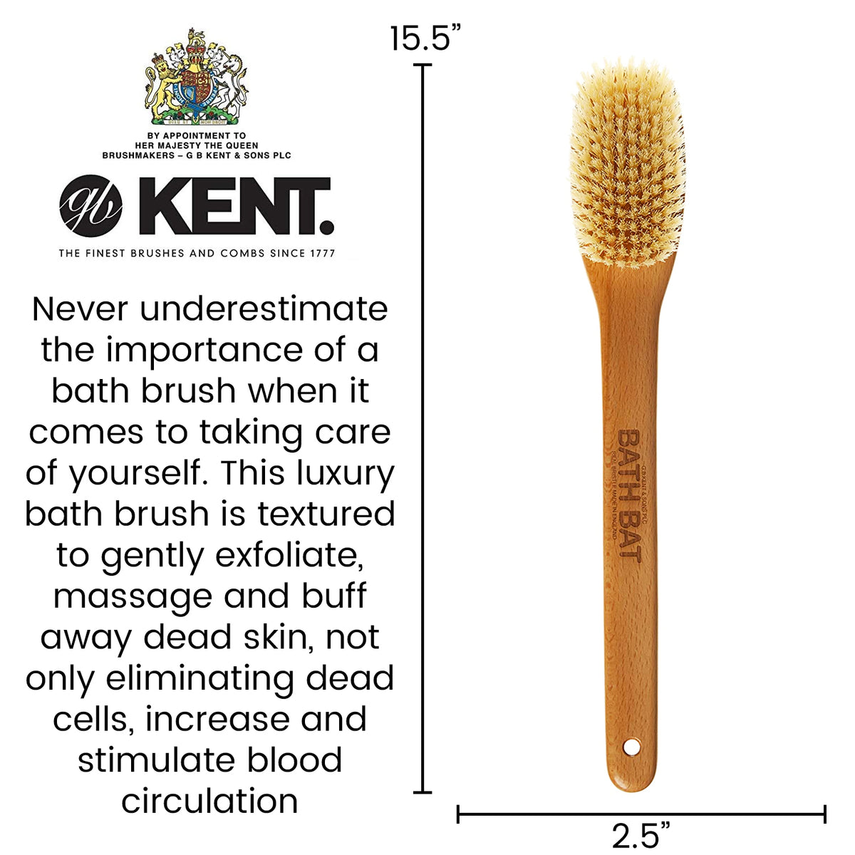 Le Petit Eco Natural Boar Bristle Dry Body Brush