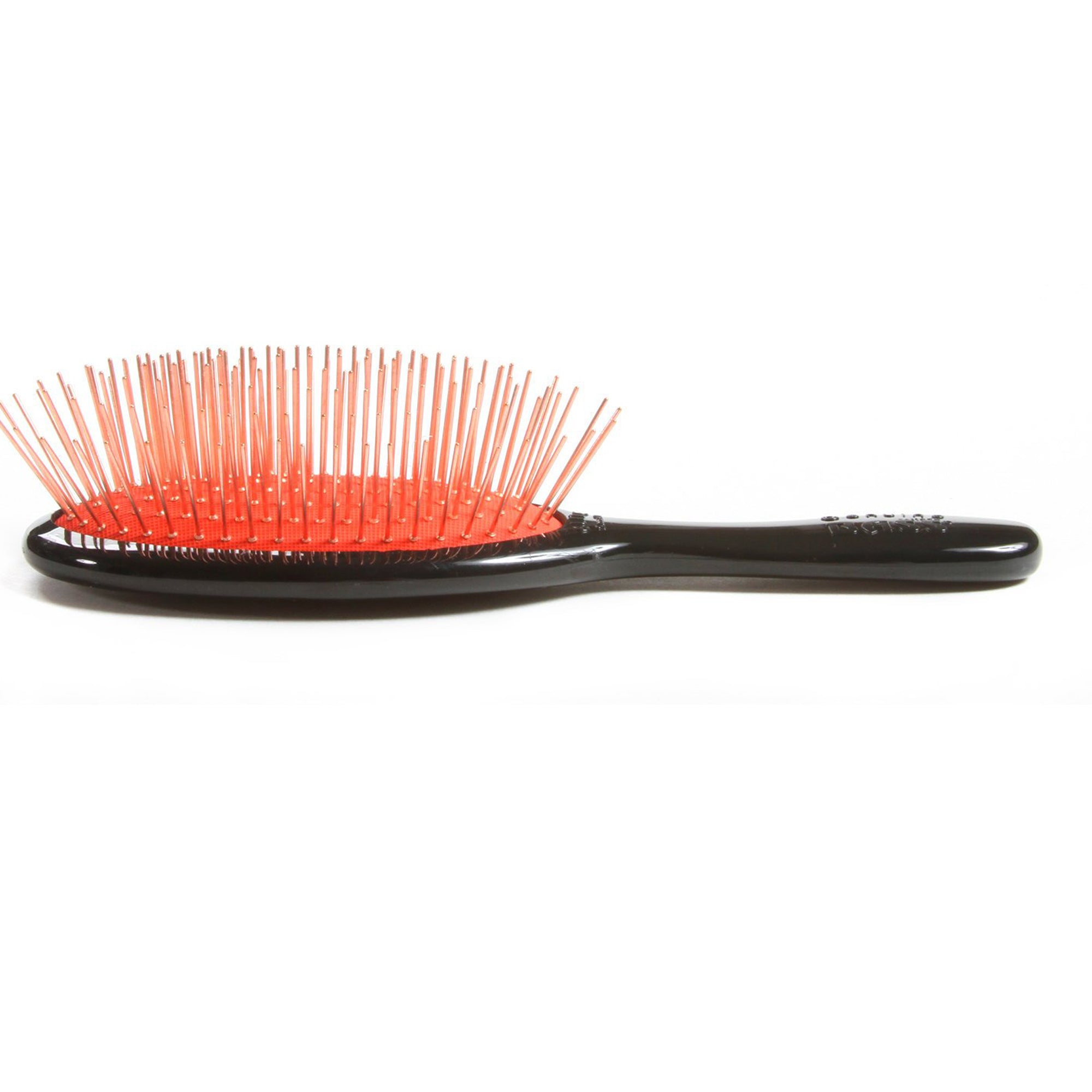 Bass BS09 Small Oval Hairbrush with Ultra Premium Alloy Pins