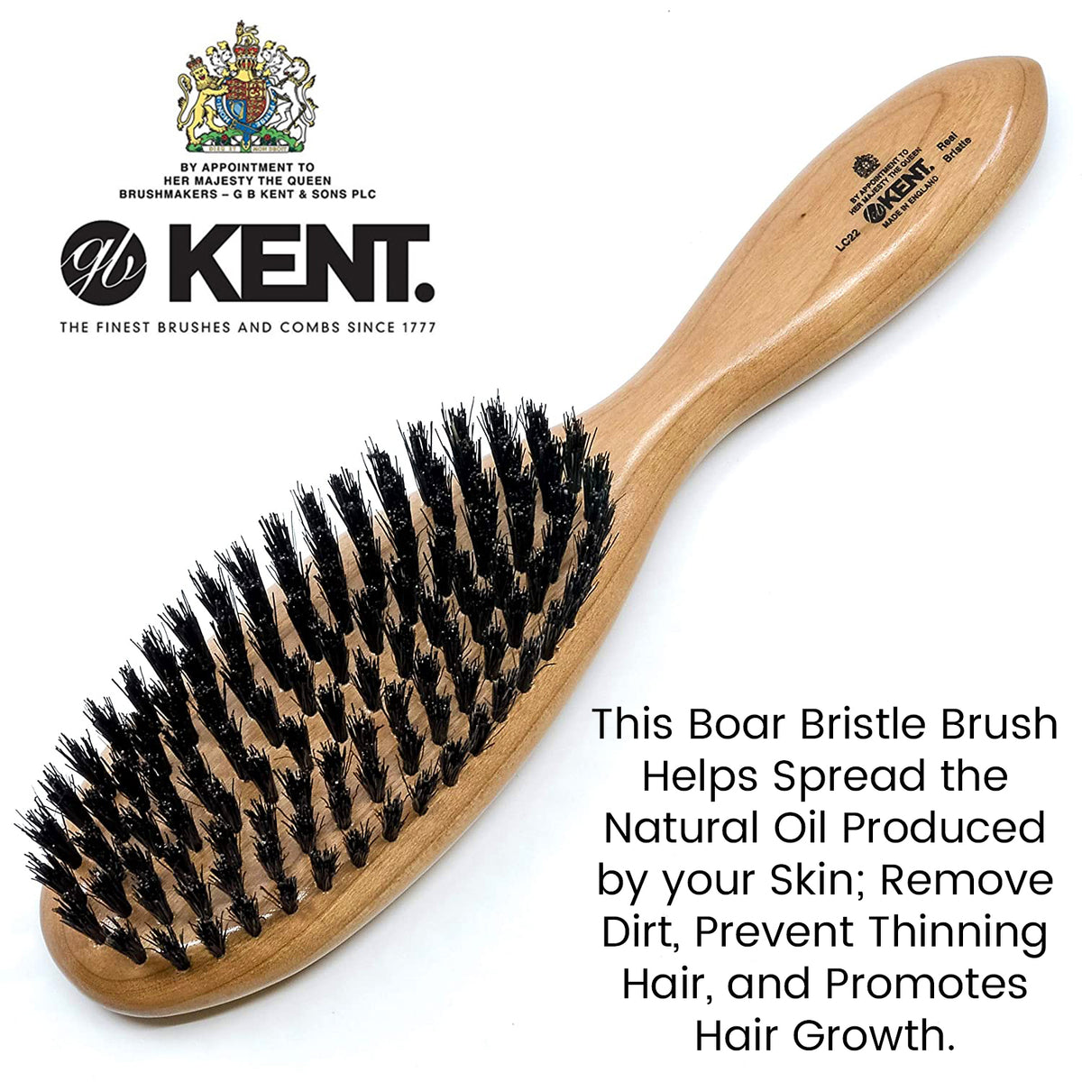 7 Teak Firm Bristle Brush - Liquid Performance