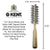 Kent LPF4 Pure Flow Small Vented Round Brush for Blow Drying