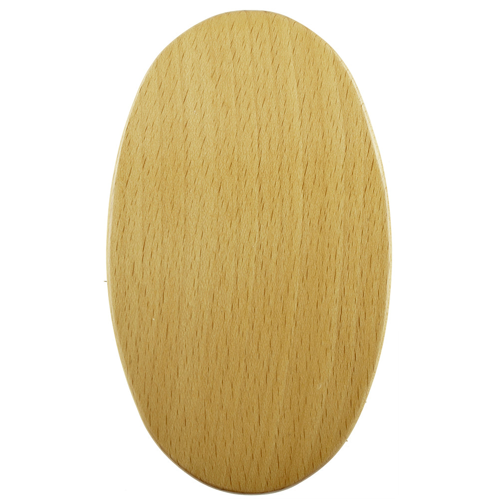 Professional's Choice Small Oval Wooden Horse Hair Brush – Leanin