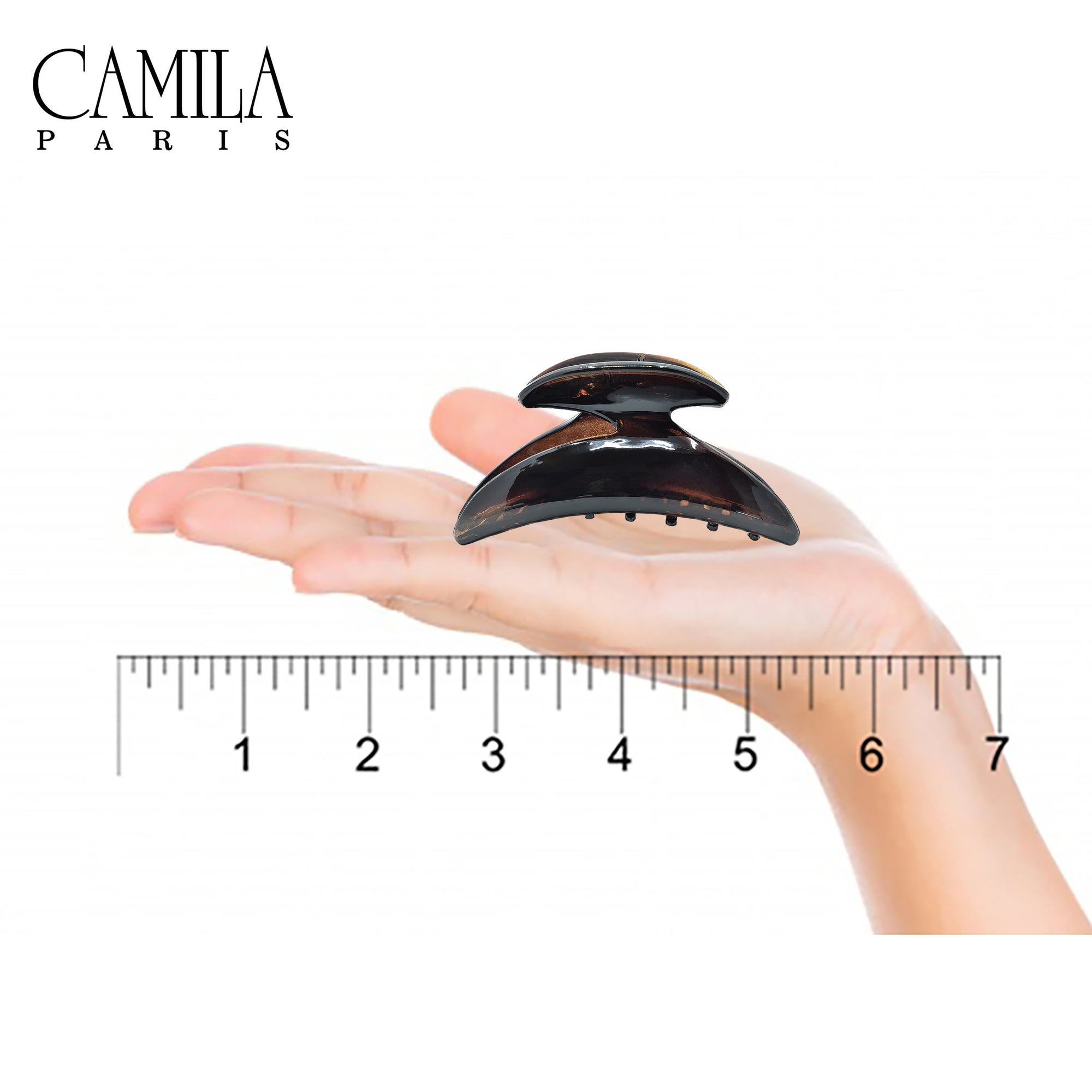 Camila Paris Small Curved French Hair Clip Claw